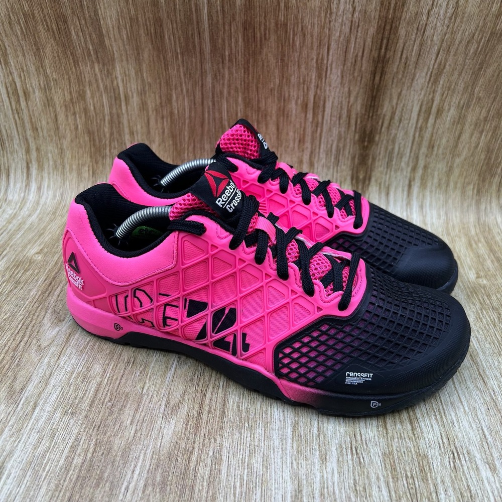 Reebok CrossFit Nano 4.0 Women's Size 9 Pink Black Training Sneakers M49984